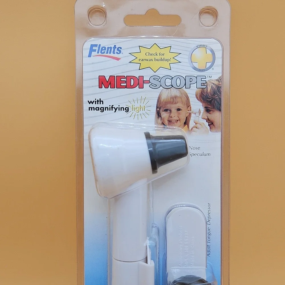 Vintage‎ Flents Medi-Scope With Magnifying Light NOS 2005 New
